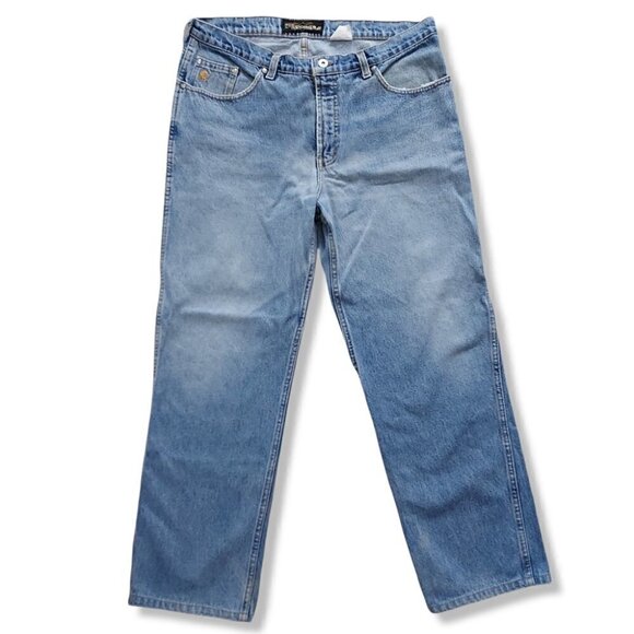 VINTAGE Christopher J Lightwash Mom Style Jeans Tag Size 38 - Waist 36" - Picture 4 of 5